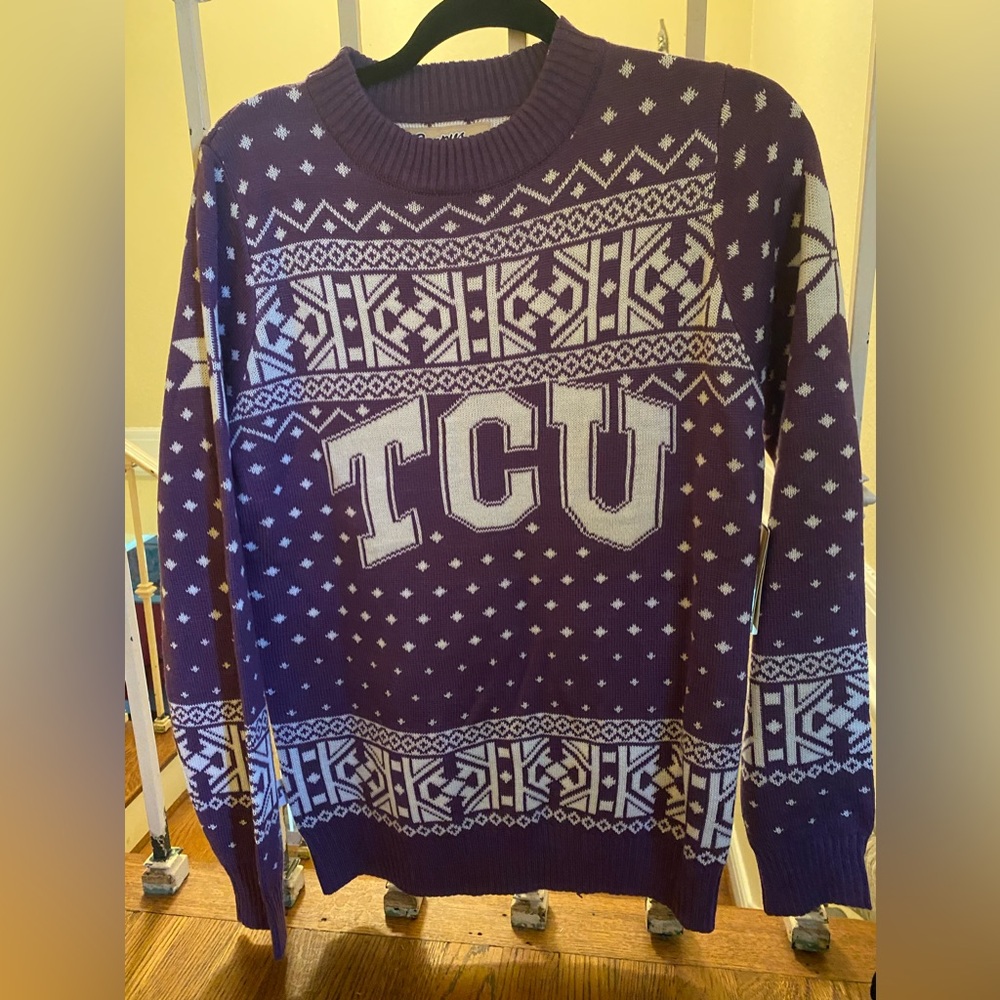 Texas Christian University sweater